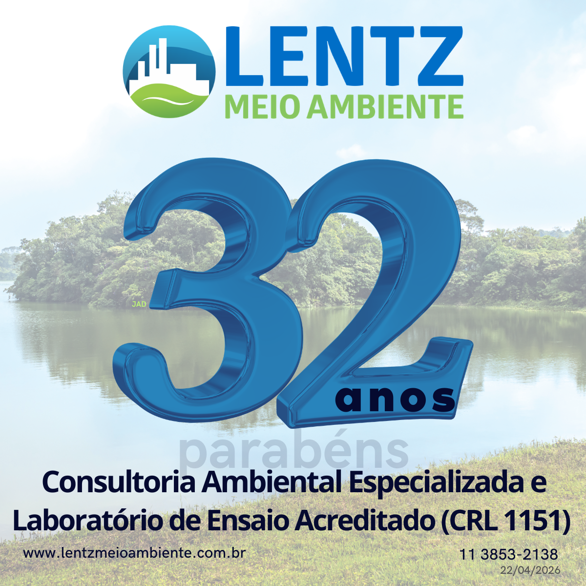 32 anos da Lentz Meio Ambiente
