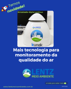 Lentz Meio Ambiente - Amostrador digital contínuo Lentz Meio Ambiente - Amostrador digital contínuo